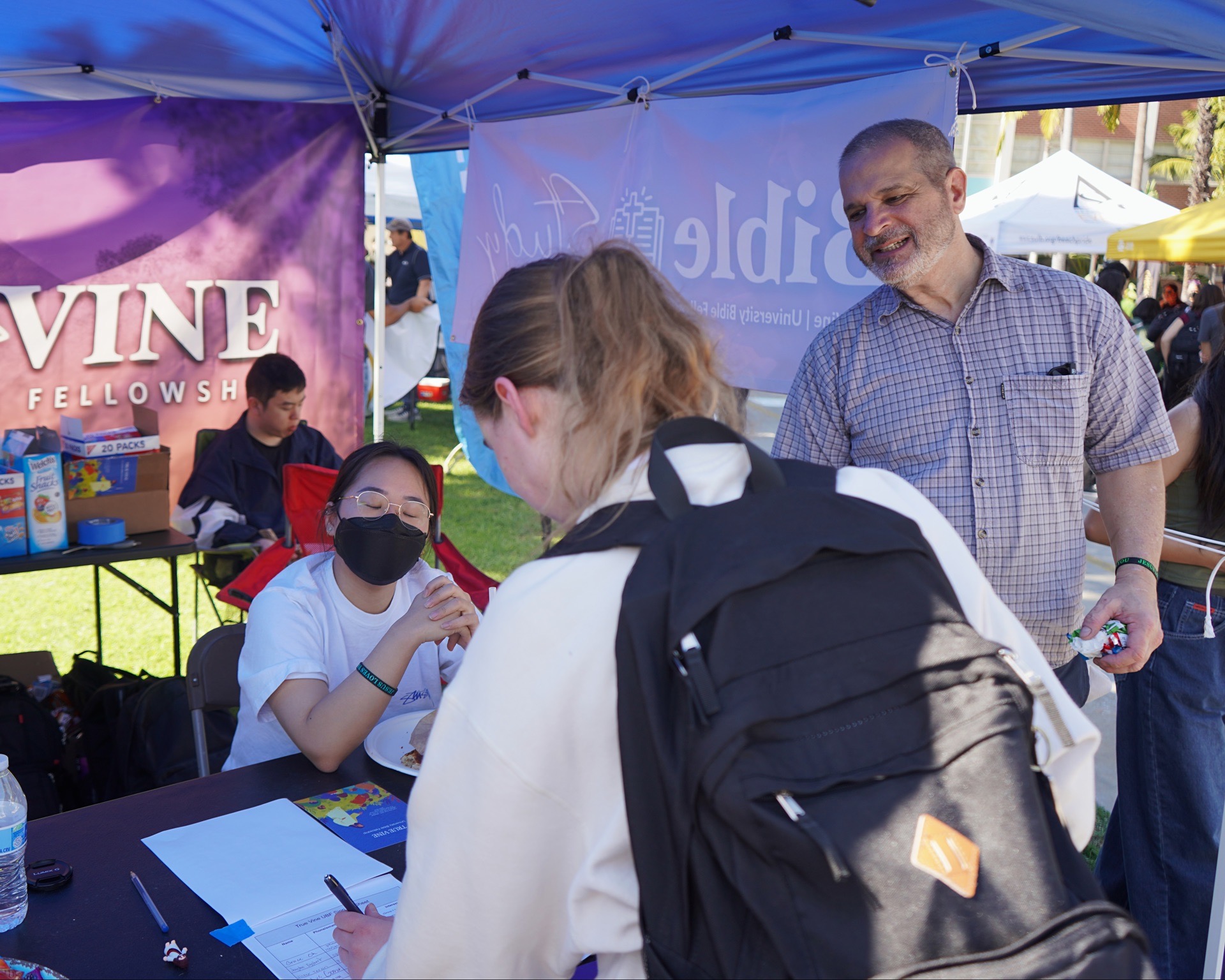 Campus ministry gathering