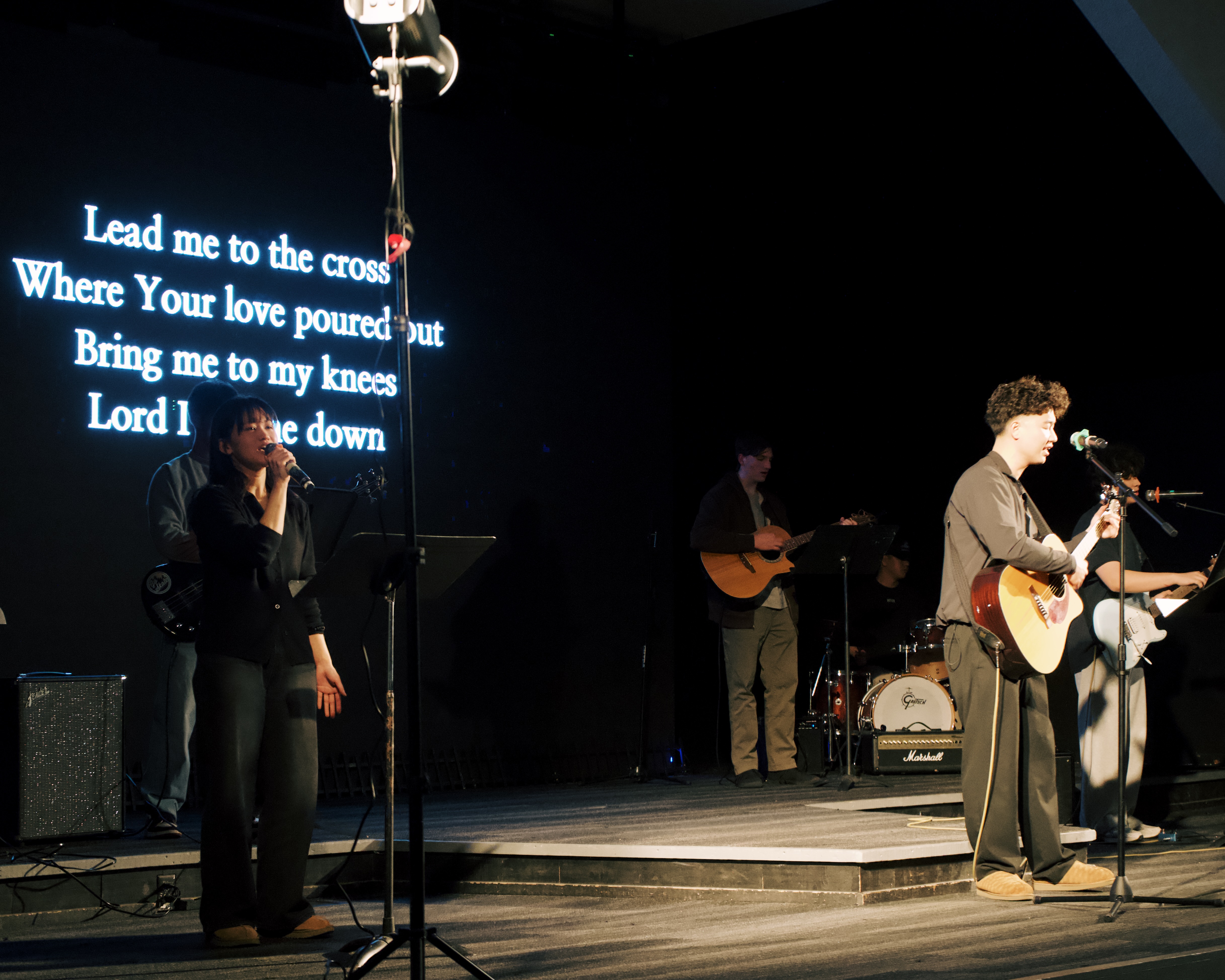 Sunday worship service