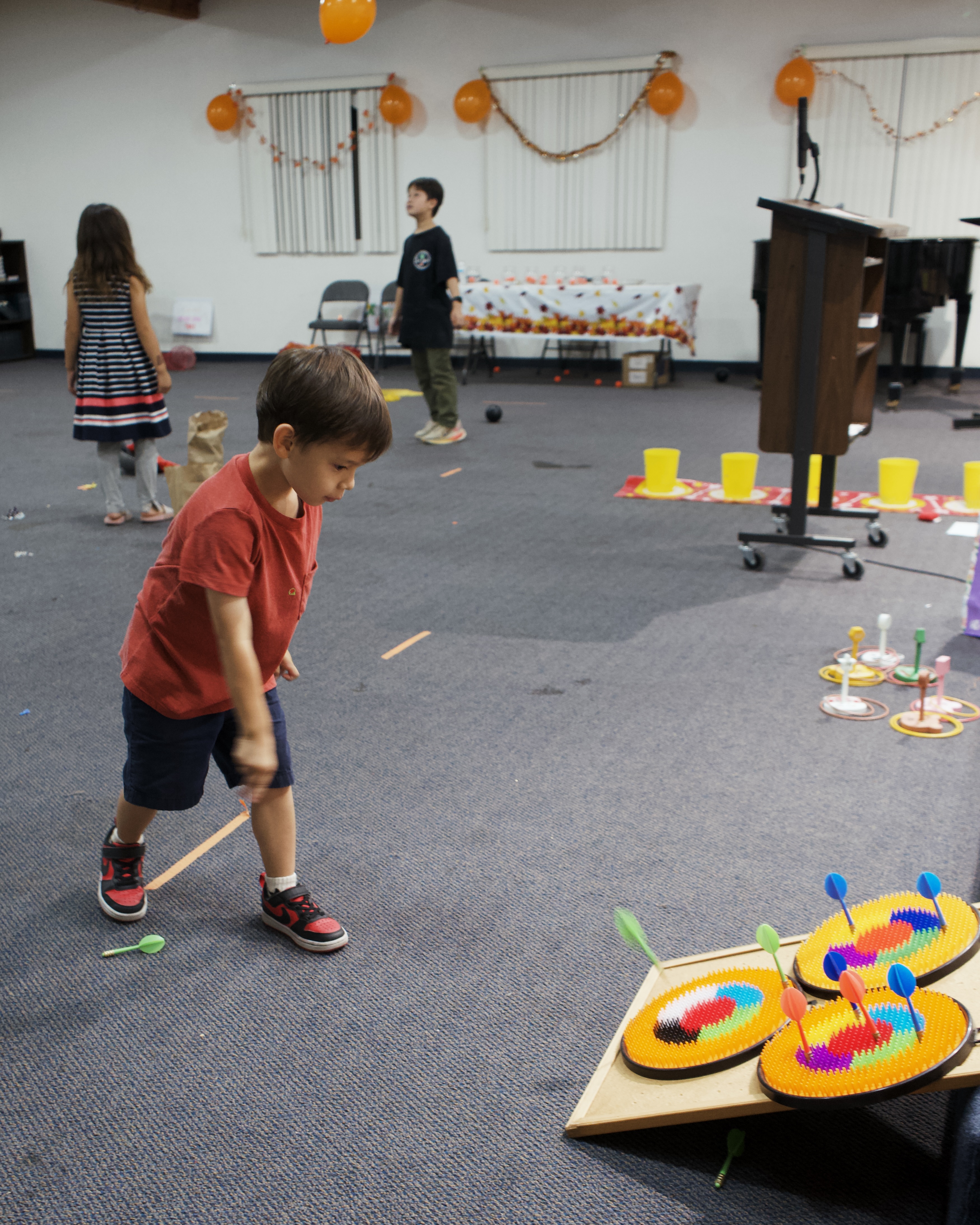 Child care during service